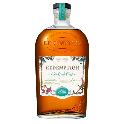 Redemption Rum Cask Finish Rye Bourbon Whiskey